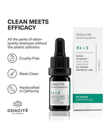 Odacit Brightening Serum Concentrate with Baobob - Anti-Aging Treatment for Dark Circles, Puffiness, and Wrinkles - Vitamins A, E, and F - 0.17 Oz Eye Contour - Buy Online on SooperMarket.com