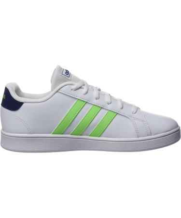 adidas Kids Grand Court K Gymnastics Shoes - Ftwbla/Versol/Azuosc - 5 UK - Buy Online on SooperMarket.com