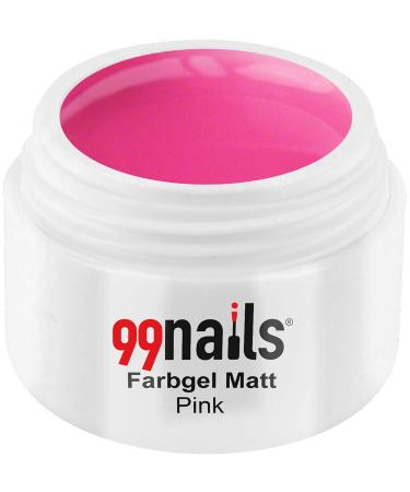 99nails Color Gel Matt - Pink 1 pack (1 x 5 ml)