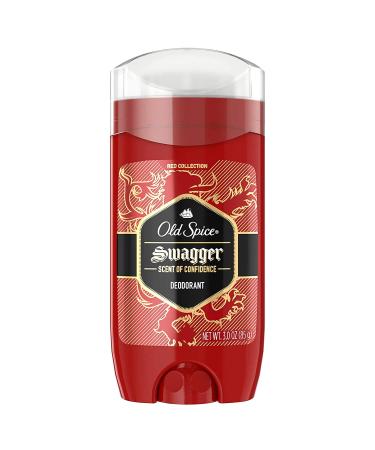 Old Spice Aluminum Free Deodorant for Men  Swagger Confidence and Amberwood  Red Collection  3 Oz