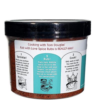 Tom Douglas Rub with Love Salmon - 1 lb | High Quality Seasoning Blend - Buy Online on SooperMarket.com