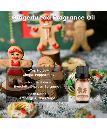 yethious Premium Grade Gingerbread Fragrance Oil - Gingerbread Scented Oils for Diffusers Soap Candle Bath Bombs Making Perfume Gingerbread 10 ml (Pack of 1) - Buy Online on SooperMarket.com