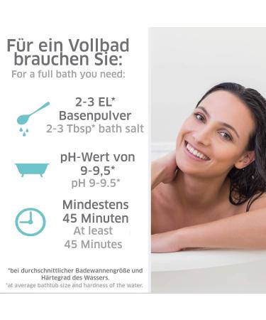 LaSolium Alkaline Bath Salt - 650g for Deacidification | DERMATEST Very Good | International Shipping - Buy Online on SooperMarket.com