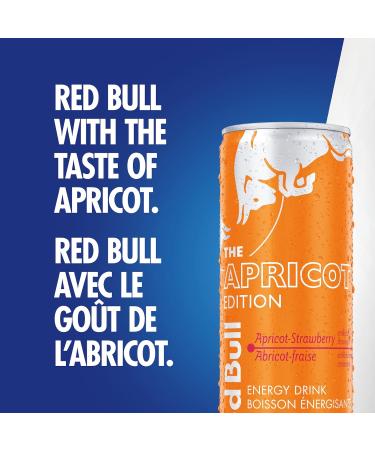 Red Bull Energy Drink Apricot-Strawberry 250ml (4 pack) Apricot Strawberry - Buy Online on SooperMarket.com