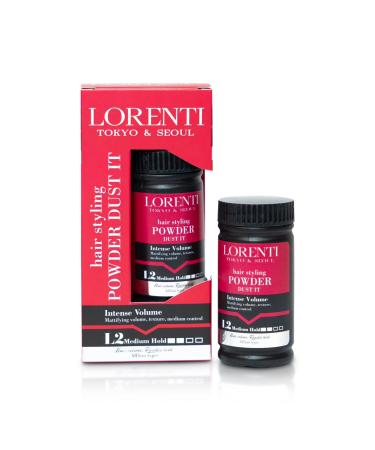 Lorenti Men Hair Styling Powder | Intense Volume | Medium Hold | 20g (0.7oz)