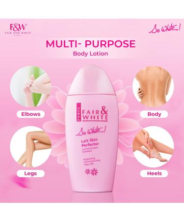 FAIR & WHITE So White Skin Brightening Lotion - 500 ml | Daily Moisturizing Body Lotion - International Shipping Available - Buy Online on SooperMarket.com