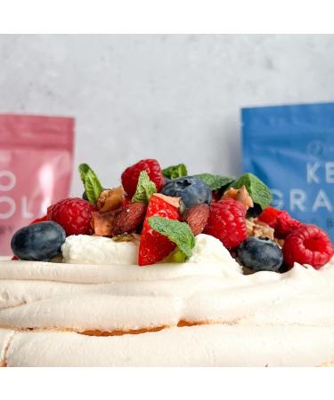 Keto Hana Wild Blueberry Vegan Granola - Dairy Free, Low Carb, No Refined Sugars, 4 Bags x 300gr - Buy Online on SooperMarket.com