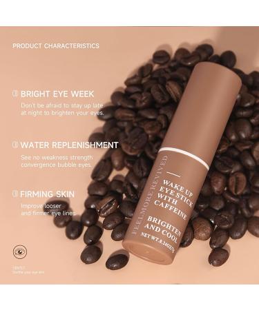 Caffeine Eye Cream Stick Caffeine Eye Cream for Dark Circles and Puffy Eyes Under Eye Cream for Women/Men Dark Circle Eye Cream Anti Aging Eye Balm Stick for Eye Bags Remover - Buy Online on SooperMarket.com