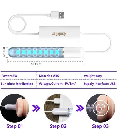 NUHUi UV Cleaning Device for Fruits Vegetables & Personal Items - Keep Your Toys & Refrigerator Clean with Automatic Power Off - Buy Online on SooperMarket.com