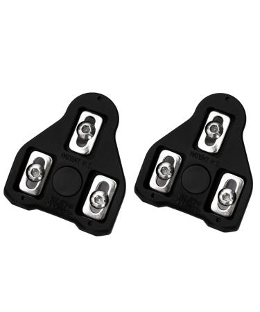 Boerte Peloton Cleats Compatible with Look Delta Clips(0 Degree Fixed) - Peloton Cleats for Men's and Women's Cycling Shoes - Indoor Cycling & Road Bike Pedals Replacement Bike Cleats Set