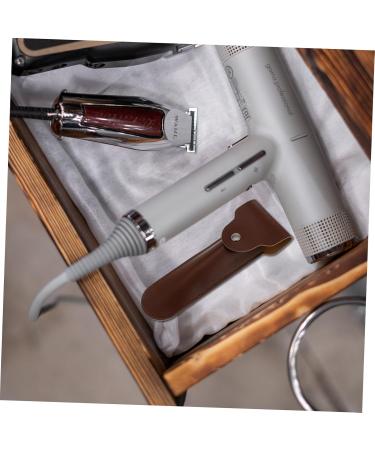 Angoily 2pcs Razor Holster Handbag - Premium Leather Storage for Double Edge Razors | International Shipping Available - Buy Online on SooperMarket.com