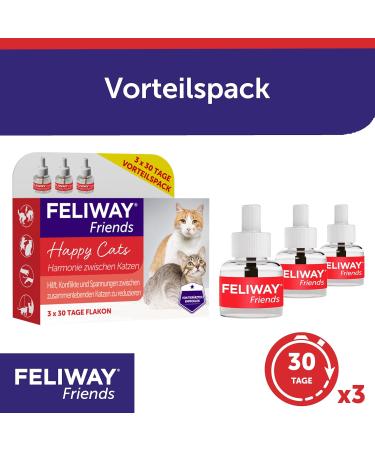 Feliway Friends Benefit Package - Reduce Cat Conflict & Promote Harmony | Shop Now for International Shipping - Buy Online on SooperMarket.com