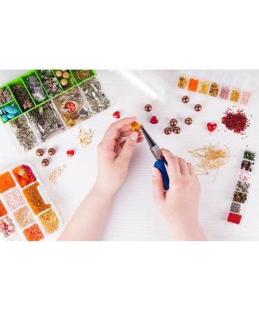 Paxcoo 1500Pcs Silver Jump Rings with Lobster Clasps, Jewelry Pliers - Jewelry Making Supplies & Necklace Repair Kit - Buy Online on SooperMarket.com