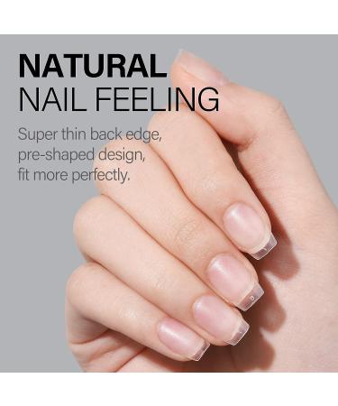 AILLSA Extra Short Coffin Nail Tips - Matte Soft Gel Full Cover Nails for Mothers Day - 240PCS, 15 Sizes - Buy Online on SooperMarket.com