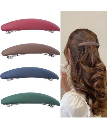 Hair Barrette Automatic Hair Clips for Women Thick Hair Girls Women Hair Pin Retro Hair Clasp One Size style L