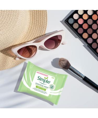Simple Kind To Skin Cleansing Facial Wipes - 3 Pack (75 Wipes Total) - Buy Online on SooperMarket.com