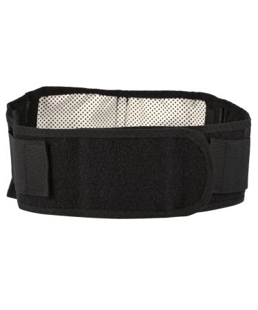 Self-heating black belt self-heating tourmaline magnetic therapy black waist protection belt lumbar support