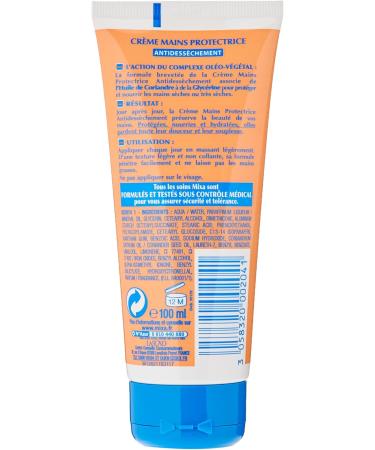 MIXA intensive dry skin - protective hand cream antidess chement - 100ml - set of 2 - Buy Online on SooperMarket.com