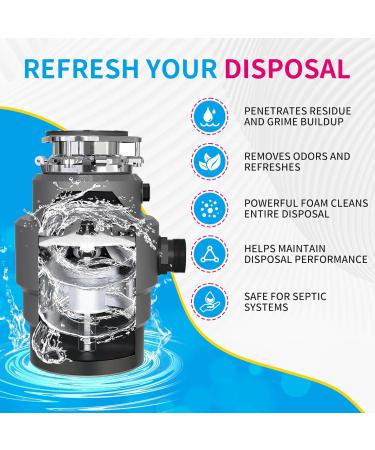 NATRUTH Garbage Disposal Cleaner Deodorizer Tablets 24 Pack - Lemon Fresh Formula Disposer Freshener Natural Kitchen Drain Cleaning Tablet - Buy Online on SooperMarket.com