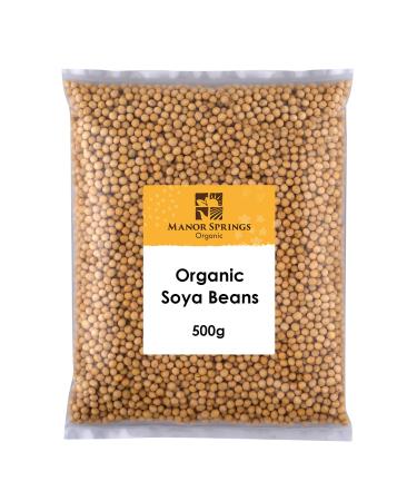 Organic SOYA Beans 500g by Manor Springs Organic