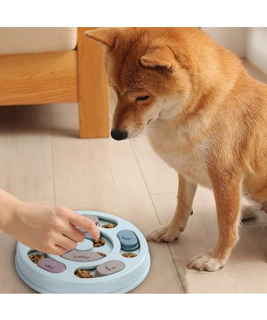 Dog Food Puzzle Feeder Toy for IQ Training & Enrichment - Blue - Buy Online on SooperMarket.com