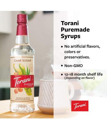 Torani Puremade Zero Sugar Syrup Vanilla 12.7oz Bottle - 4 Pack, Sugar-Free Natural Vanilla Flavor - Buy Online on SooperMarket.com