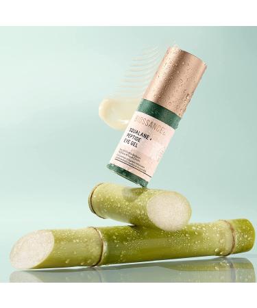 Biossance Squalane + Peptide Eye Gel - Dark Circles & Puffiness Reduction, Fine Lines Improvement, Hydration with Niacinamide & Peptides (0.5 oz) - Buy Online on SooperMarket.com