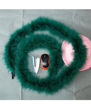 Z JONES 2.15 Yards 40g Blackish Green Marabou Feather Boa for Crafting & Costumes - Buy Online on SooperMarket.com