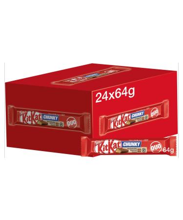 Kit Kat Chunky Duo Milk Chocolate Bars 24 x 64 g