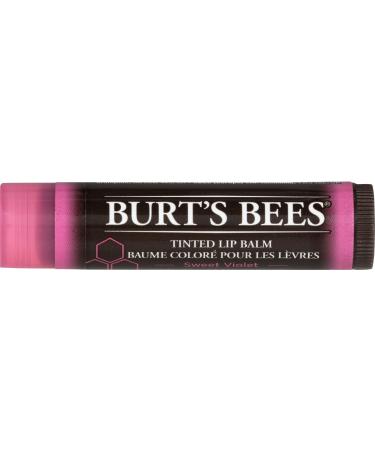 Burt's Bees Tinted Lip Balm Sweet Violet 1 Count