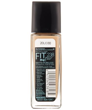 Maybelline Fit Me Matte + Poreless Foundation Makeup - Rich Tan, 1 fl oz - Buy Online on SooperMarket.com
