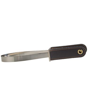 Trixie 2429 Haar-Ex Metal Curry Comb for Dogs & Horses - 25x8 cm Cream/Blue | International Shipping Available - Buy Online on SooperMarket.com