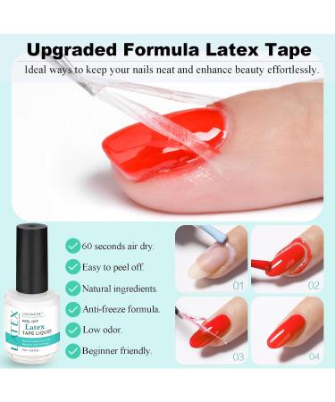 LOUINSTIC Gel Nail Polish Remover Kit - Quick 2-5 Min Removal Cuticle Oil Latex Tape & Manicure Tools for Perfect Nails - Fast International Shipping - Buy Online on SooperMarket.com
