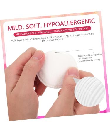 Buy Balacoo 600 Pcs Makeup Remover Cotton Pads - Absorbent Face Cleaning Wipes & Puffs for Perfect Makeup Removal | International Shipping Available - Buy Online on SooperMarket.com