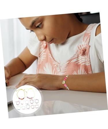 STAHAD 12pcs Dragon Fruit Bracelet Beaded Bracelets Boho Bracelets Summer Bracelets for Teen Girls Bracelets for Girls Multi-layer Stackable Bracelets Beads Child Bulk Polymer Clay Set - Buy Online on SooperMarket.com