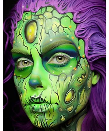 GoHo Amazon Green Cream Stick 1.06oz - Grinch Costume Makeup for Halloween/Christmas SFX - Buy Online on SooperMarket.com