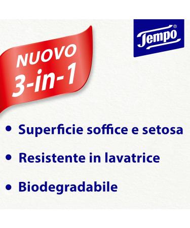 Tempo Family Box Limited Edition - 8x120 Recyclable Handkerchief Wipes 3-Layer Softness for Kindness & Care | International Shipping - Buy Online on SooperMarket.com
