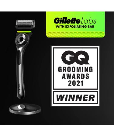 GilletteLabs Men's Razor Blade Refills with Exfoliating Bar - 6 Cartridges - Buy Online on SooperMarket.com