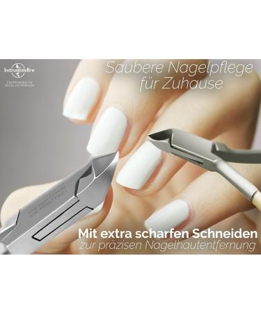 Premium Stainless Steel Nail Skin Pliers & Cuticle Scissors - Sharp Manicure Tongs for Fingers & Toes Removal - Buy Online on SooperMarket.com