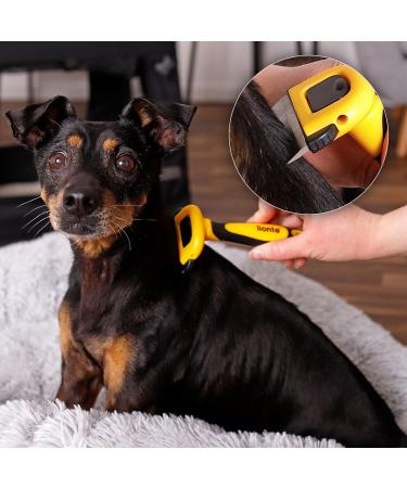 Premium LionTo Undercoat Brush for Dogs | Dog Grooming Comb & Narrow Undercoat Brush - Buy Online on SooperMarket.com