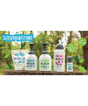 Scrubbingtons Pit Stop Childrens Natural First Deodorant Kids Deodorant for Boys and Girls Quick Drying Kids Deodorant Aluminium and Alcohol Free Suitable for Sensitive Skin 4 x 50ml 50 ml (Pack of 4) - Buy Online on SooperMarket.com
