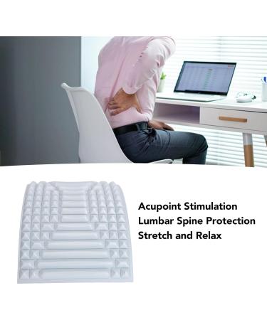 Back Pain Relief Cushion - Portable Lumbar Support & Acupuncture Stimulator for Ultimate Comfort - Buy Online on SooperMarket.com