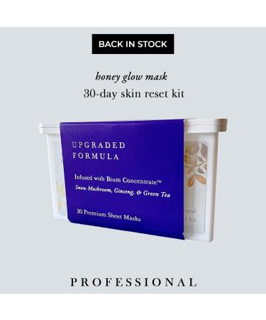 TO DO LIST Honey Glow Sheet Mask - 30 Pack | Spa-Grade Korean Masks for Detox, Hydration & Replenishment - Buy Online on SooperMarket.com