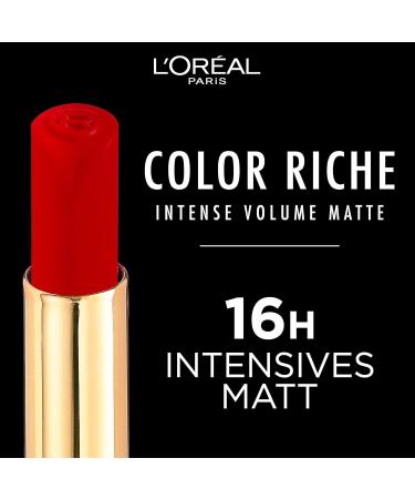 L'Or al Paris Color Riche Intense Volume Matte Lipstick 600 Le Nude Audacious - 16 Hour Powdery Matte Finish (1.8g) - Shop Now! - Buy Online on SooperMarket.com
