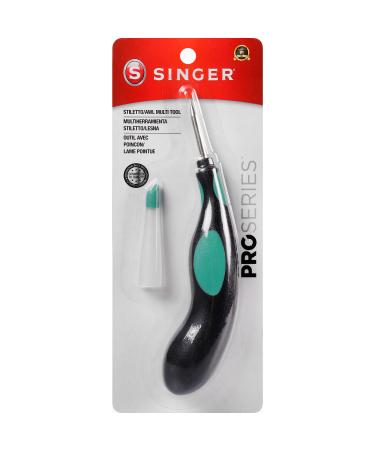 SINGER 57344 ProSeries Sewing Multi-Tool Stilletto Awl   Teal