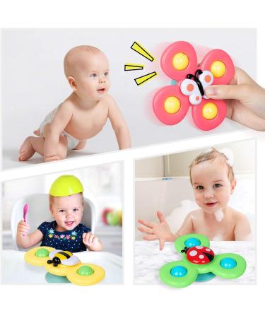 Winstico Suction Cup Toy Set - 3-Pack Fidget Sensory Insect Water Toys for Toddlers 18 Months+ | International Shipping Available - Buy Online on SooperMarket.com