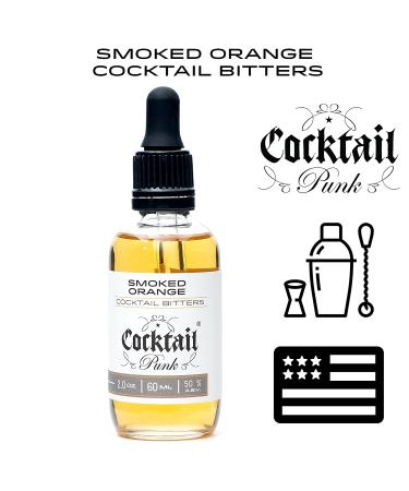 CocktailPunk Smoked Orange Bitters - Small Batch Crafted in USA with Organic Fruits & Spices - Buy Online on SooperMarket.com