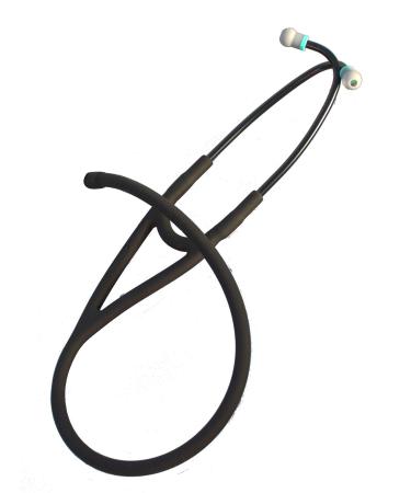 Compatible Replacement Tube by CardioTubes fits Littmann(r) MasterCardiologyI(r) and Littmann(r) Cardiology III(r) Stethoscopes - 7mm Binaurals Black on Black TUBING