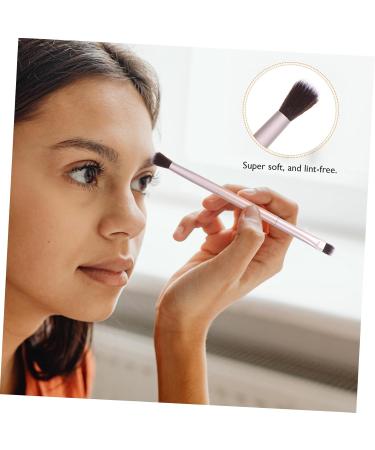 PLAFOPE 20pcs Double Brush Makeup Brush Eye Shadow Brush Double Head Eyeshadow Brush Miss Powder Cosmetic - Buy Online on SooperMarket.com