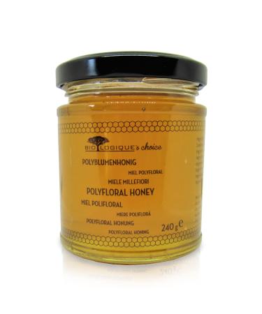 Premium Wildflower Honey - Creamy Spreadable A Fine And Refined Texture | Pure Natural And Tasty Polyfloral Honey For Adults And Kids 240 g